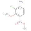 Benzoic acid, 4-amino-3-chloro-2-methoxy-, methyl ester