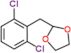 2-[(2,6-Dichlorophenyl)methyl]-1,3-dioxolane