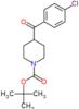 tert-butyl 4-(4-chlorobenzoyl)piperidine-1-carboxylate