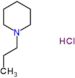 1-propylpiperidine hydrochloride (1:1)