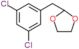 2-[(3,5-dichlorophenyl)methyl]-1,3-dioxolane