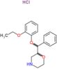2-[(2-ethoxyphenoxy)(phenyl)methyl]morpholine hydrochloride
