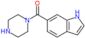 6-(piperazin-1-ylcarbonyl)-1H-indole