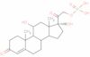 11β,17,21-trihydroxypregn-4-ene-3,20-dione 21-(dihydrogen phosphate)