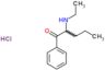 cloridrato di 2-(etilamino)-1-fenilpentan-1-one (1:1)