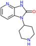 1-piperidin-4-yl-1,3-dihydro-2H-imidazo[4,5-b]pyridin-2-on