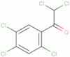 2,2-dichloro-1-(2,4,5-trichlorophenyl)ethan-1-one