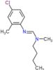 N-butyl-N'-(4-chloro-2-methylphenyl)-N-methylimidoformamide