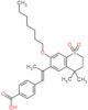 4-[(1E)-2-[7-(Heptyloxy)-3,4-dihydro-4,4-dimethyl-1,1-dioxido-2H-1-benzothiopyran-6-yl]-1-propen-1…