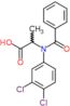N-benzoyl-N-(3,4-dichlorophenyl)alanine