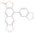 9-(1,3-benzodioxol-5-yl)-8,8a-dihydrofuro[3',4':6,7]naphtho[2,3-d][1,3]dioxol-6(3aH)-one