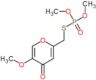 S-[(5-methoxy-4-oxo-4H-pyran-2-yl)methyl] O,O-dimethyl phosphorothioate