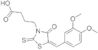 4-[5-(3,4-DIMETHOXY-BENZYLIDENE)-4-OXO-2-THIOXO-THIAZOLIDIN-3-YL]-BUTYRIC ACID