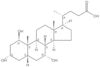 1β,3α,7α-Trihydroxy-5β-cholan-24-oic acid