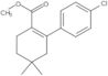 1-Cyclohexene-1-carboxylic acid, 2-(4-chlorophenyl)-4,4-dimethyl-, methyl ester