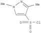 1H-Pyrazole-4-sulfonylchloride, 1,3-dimethyl-