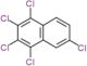 1,2,3,4,6-pentachloronaphthalene