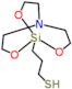 2,8,9-Trioxa-5-aza-1-silabicyclo[3.3.3]undecane-1-propanethiol