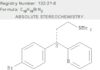 2-Pyridinepropanamine, γ-(4-bromophenyl)-N,N-dimethyl-, (γS)-