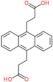 3,3'-anthracene-9,10-diyldipropanoic acid