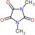 1,3-dimethylimidazolidine-2,4,5-trione