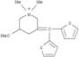 Piperidinium,3-(di-2-thienylmethylene)-5-methoxy-1,1-dimethyl-