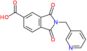 1,3-dioxo-2-(pyridin-3-ylmethyl)-2,3-dihydro-1H-isoindole-5-carboxylic acid