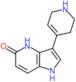 1,4-Dihydro-3-(1,2,3,6-tetrahydro-4-pyridinyl)-5H-pyrrolo[3,2-b]pyridin-5-one