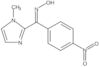 Methanone, (1-methyl-1H-imidazol-2-yl)(4-nitrophenyl)-, oxime