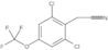 2,6-Dichloro-4-(trifluoromethoxy)benzeneacetonitrile