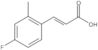3-(4-Fluoro-2-methylphenyl)-2-propenoic acid