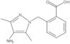 2-[(4-Amino-3,5-dimethyl-1H-pyrazol-1-yl)methyl]benzoic acid