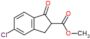 methyl 5-chloro-1-oxo-2,3-dihydro-1H-indene-2-carboxylate