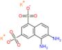 dipotassium 5,6-diaminonaphthalene-1,3-disulfonate