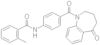 1-[4-[(2-methylbenzoyl)amino]benzoyl]-5-oxo-2,3,4,5-tetrahydro-1H-1-benzazepine