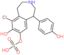 9-chloro-8-hydroxy-5-(4-hydroxyphenyl)-2,3,4,5-tetrahydro-1H-3-benzazepin-7-yl hydrogen sulfate