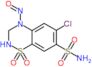 6-chloro-4-nitroso-3,4-dihydro-2H-1,2,4-benzothiadiazine-7-sulfonamide 1,1-dioxide