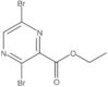 Ethyl 3,6-dibromo-2-pyrazinecarboxylate