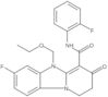 5-(Ethoxymethyl)-7-fluoro-N-(2-fluorophenyl)-1,2,3,5-tetrahydro-3-oxopyrido[1,2-a]benzimidazole-4-…