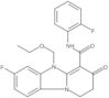 5-(Ethoxymethyl)-7-fluoro-N-(2-fluorophenyl)-3-oxo-1,2,3,5-tetrahydropyrido[1,2-a]benzimidazole-4-carboxamide