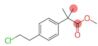 Benzeneacetic acid, 4-(2-chloroethyl)-α,α-dimethyl-, methyl ester