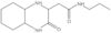 Decahydro-3-oxo-N-propyl-2-quinoxalineacetamide