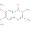 4(3H)-Quinazolinone, 3-amino-6,7-dimethoxy-2-methyl-