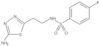 N-[2-(5-Amino-1,3,4-tiadiazol-2-il)etil]-4-fluorobenzenossulfonamida