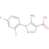 1H-Pyrazole-4-carboxylic acid, 5-amino-1-(2,4-difluorophenyl)-