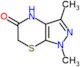 1,3-dimethyl-1,4-dihydropyrazolo[3,4-b][1,4]thiazin-5(6H)-one