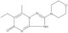 6-Ethyl-7-methyl-2-(4-morpholinyl)[1,2,4]triazolo[1,5-a]pyrimidin-5(1H)-one