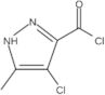 4-Chloro-5-methyl-1H-pyrazole-3-carbonyl chloride