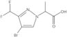 4-Bromo-3-(difluoromethyl)-α-methyl-1H-pyrazole-1-acetic acid