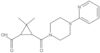 2,2-Dimethyl-3-[[4-(2-pyridinyl)-1-piperazinyl]carbonyl]cyclopropanecarboxylic acid